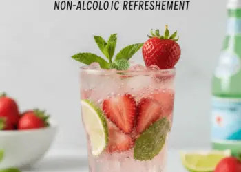 virgin strawberry mojito