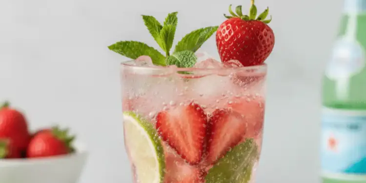 virgin strawberry mojito