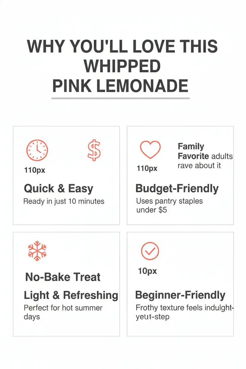 Why you'll love whipped pink lemonade