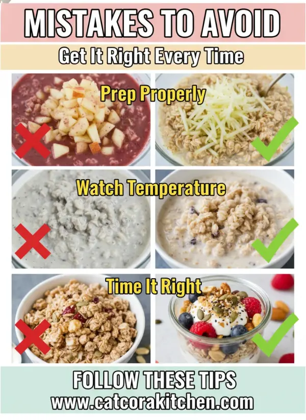 Bircher muesli common mistakes