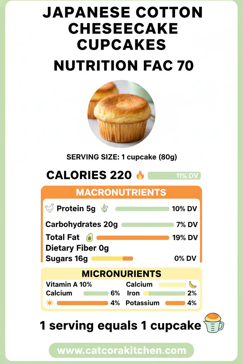 Japanese cotton cheesecake cupcakes common mistakes