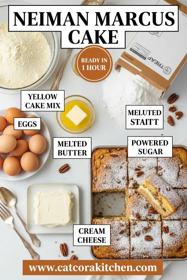 Neiman Marcus cake ingredients