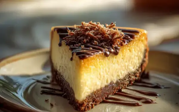 Samoa cheesecake