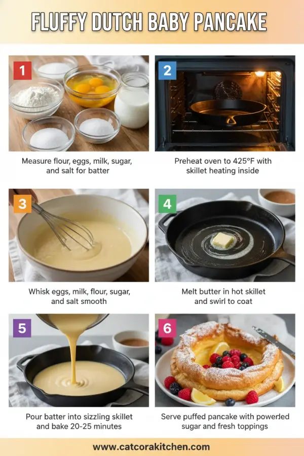 Dutch baby pancake How to Make 