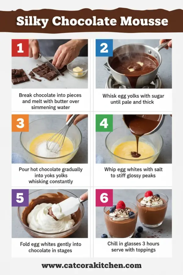 Chocolate mousse how to make
