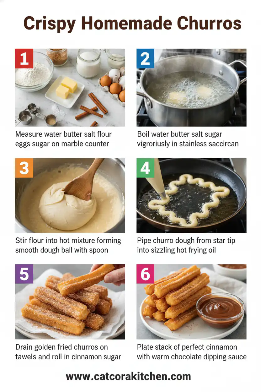 Churros recipe how to make