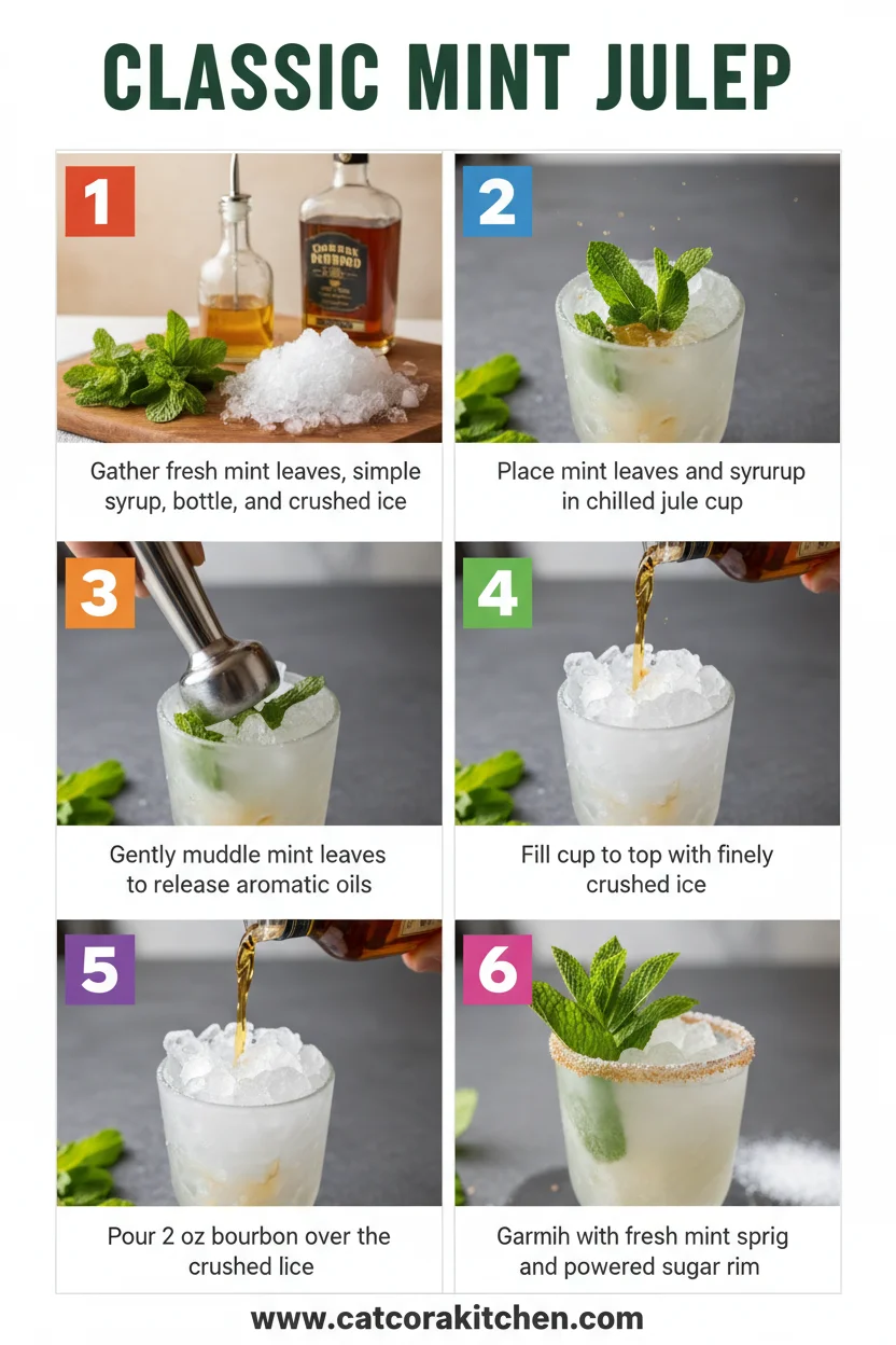 Classic mint julep how to make