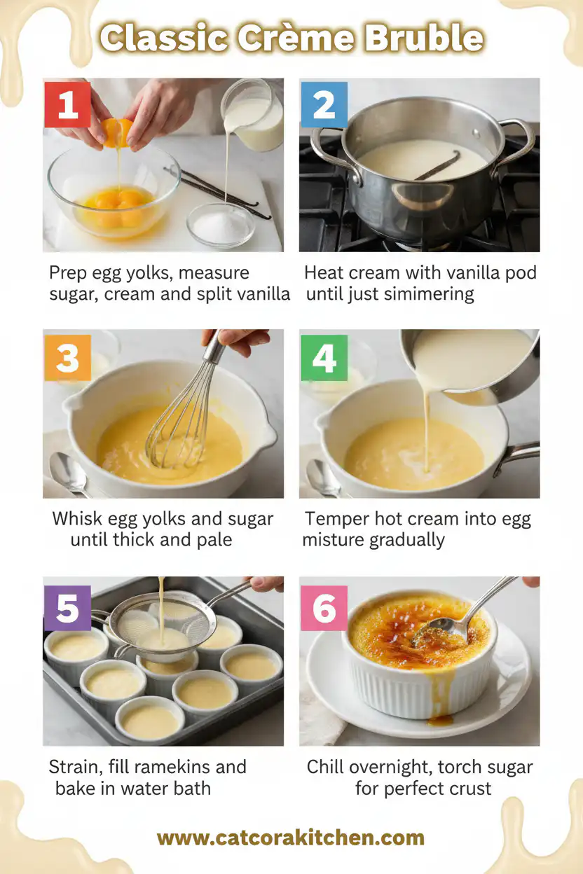 Creme brulee How to Make 
