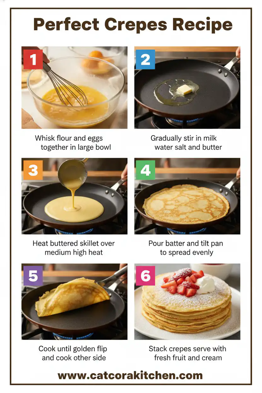 Crepes recipe How to Make 