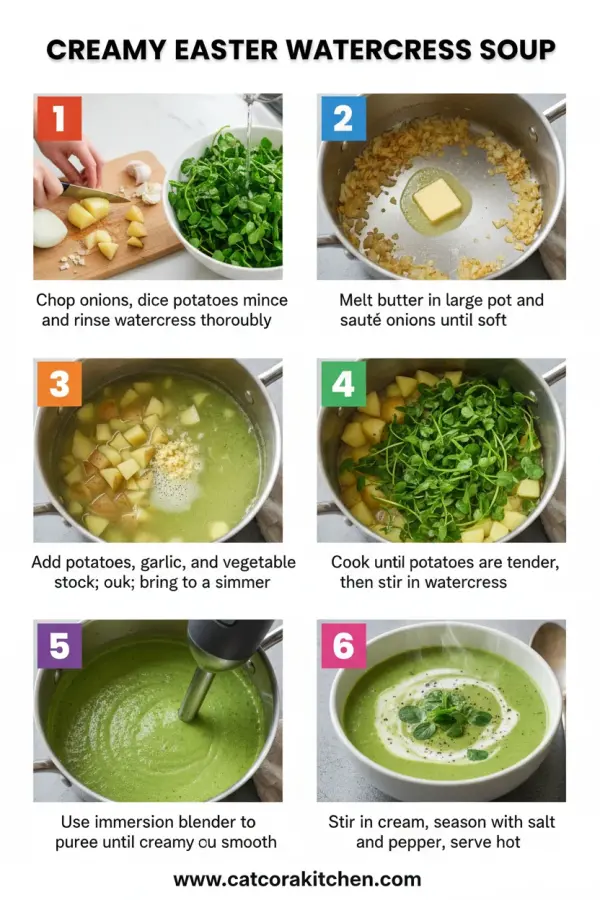 Easter watercress soup how to make