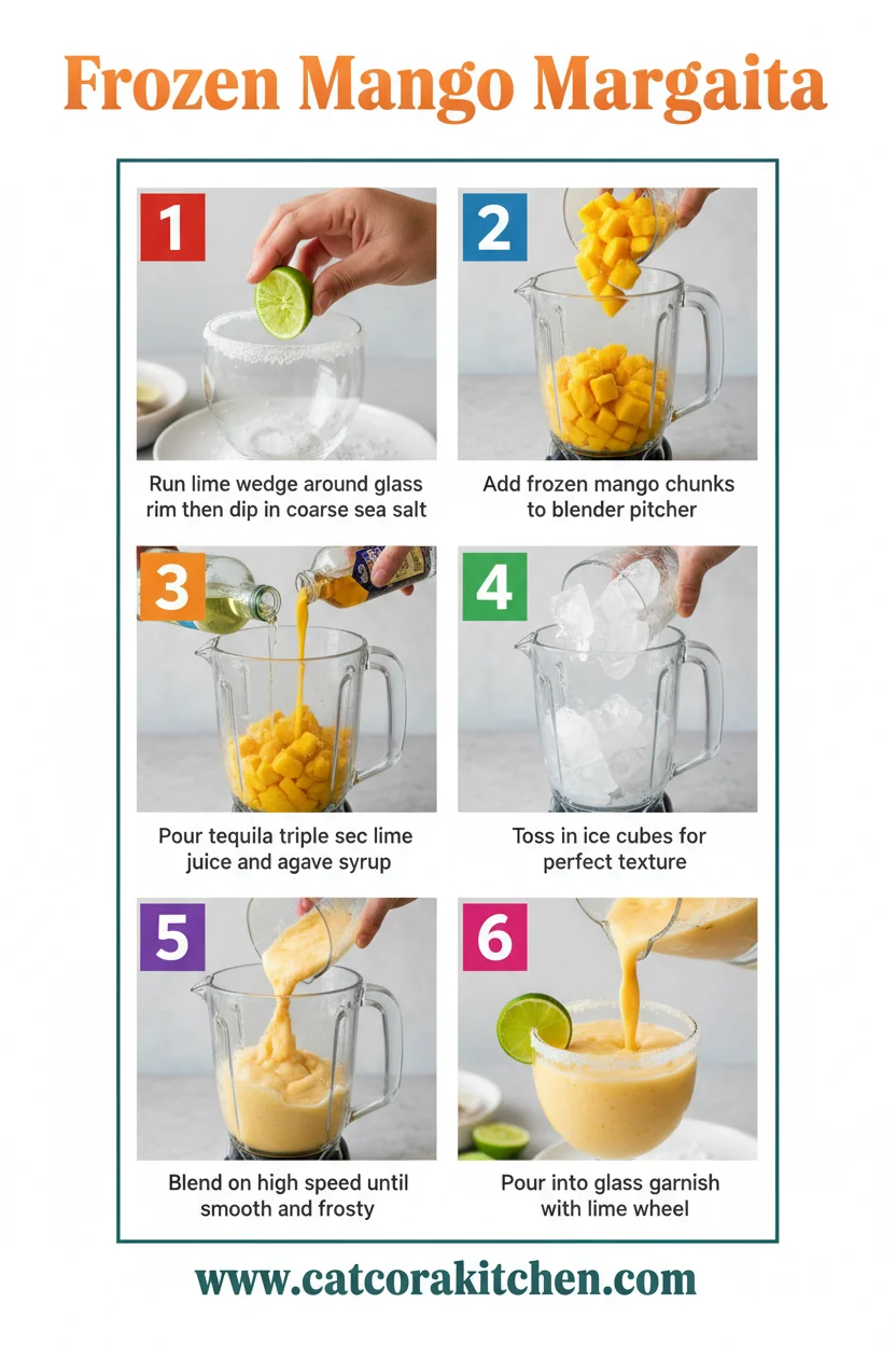 Frozen mango margarita how to make