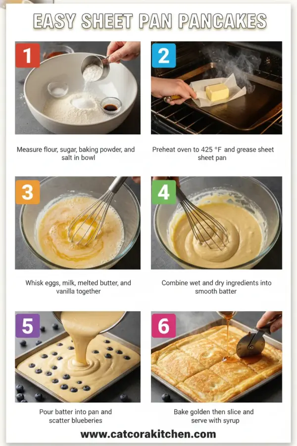 Sheet pan pancakes How to Make 