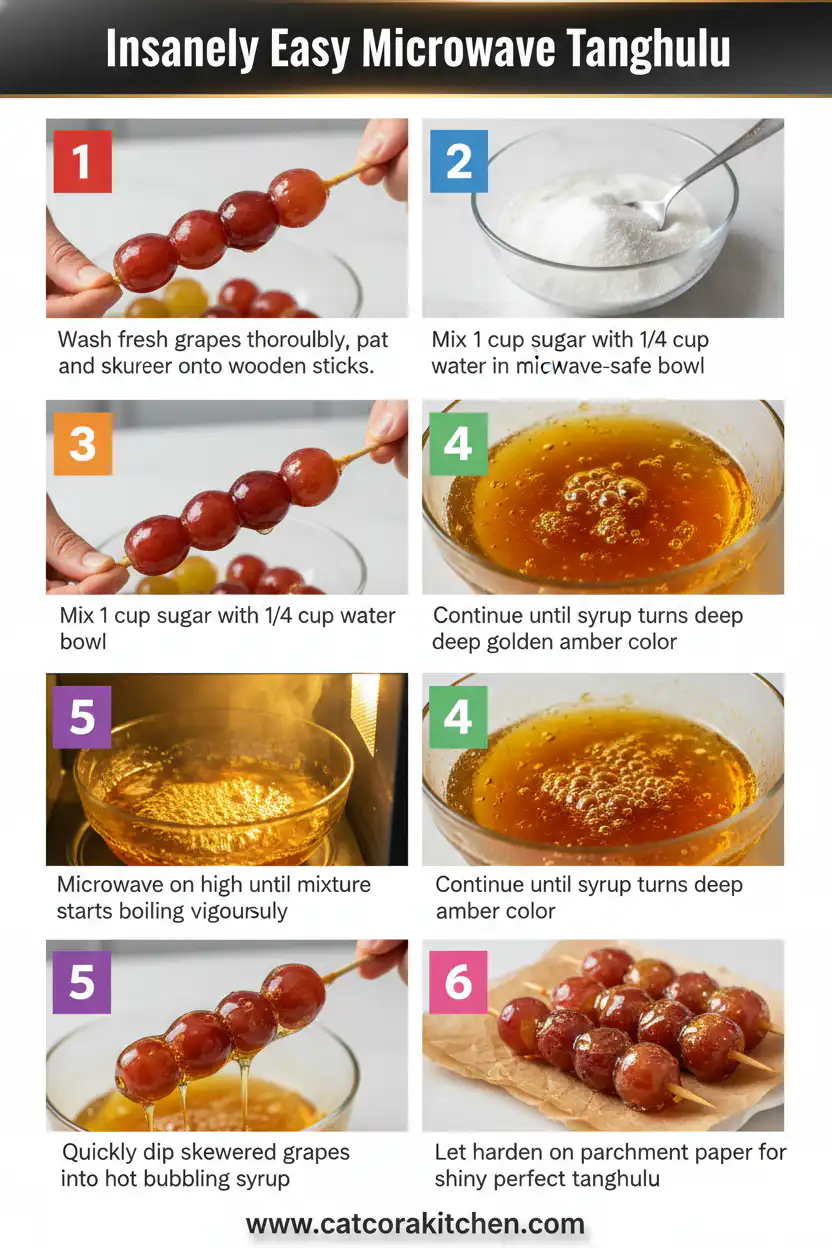 Tanghulu in the microwave how to make