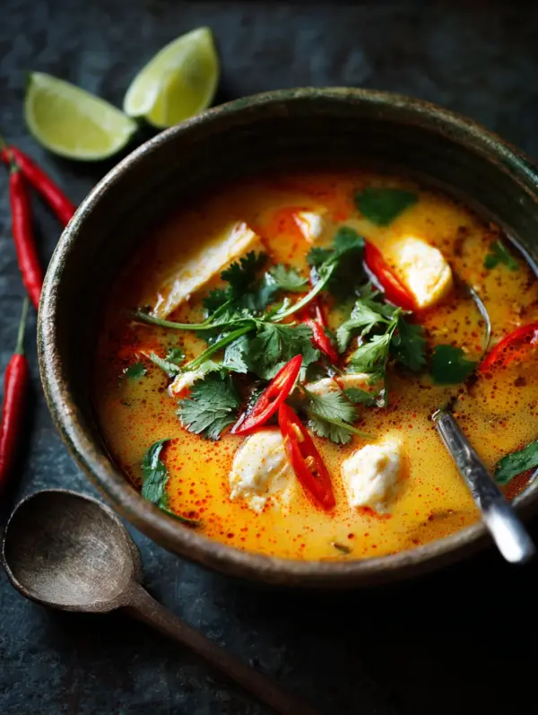 Thai Coconut Curry Soup – Easy Cozy Bowl Recipe