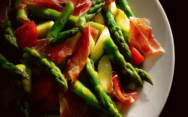 asparagus and prosciutto salad