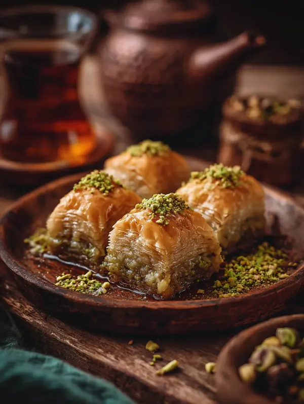 Why you'll love baklava with pistachios and honey
