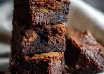 banana bread brownies