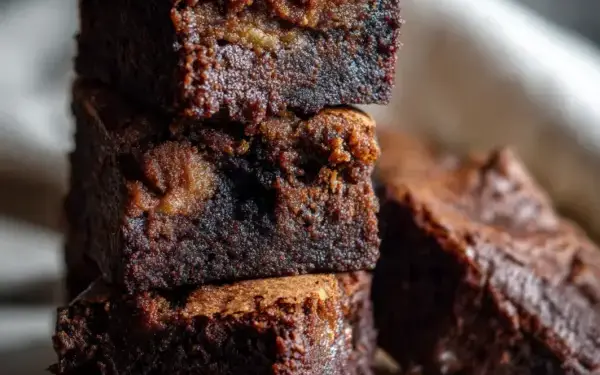 banana bread brownies