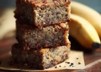 banana bread brownies