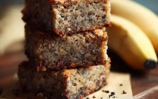 banana bread brownies