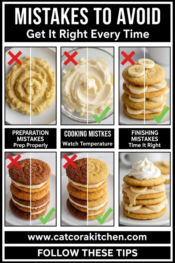 Banana cream pie cookies common mistakes