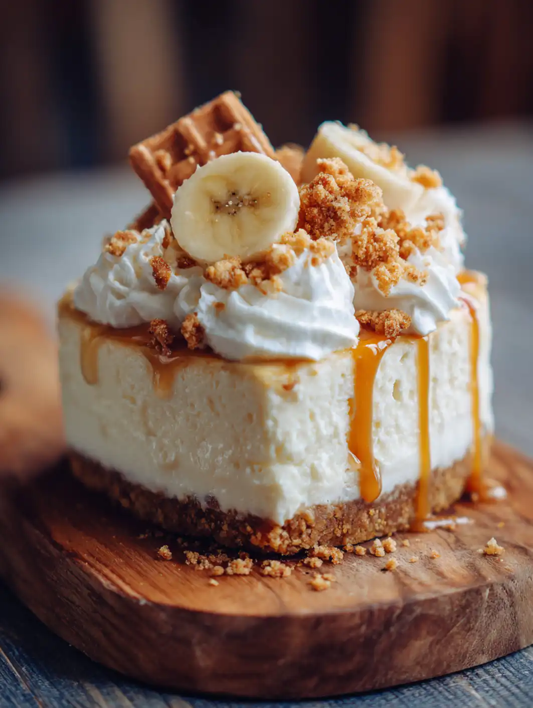 Why you'll love banana pudding crunch cheesecake