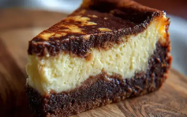 brownie cheesecake