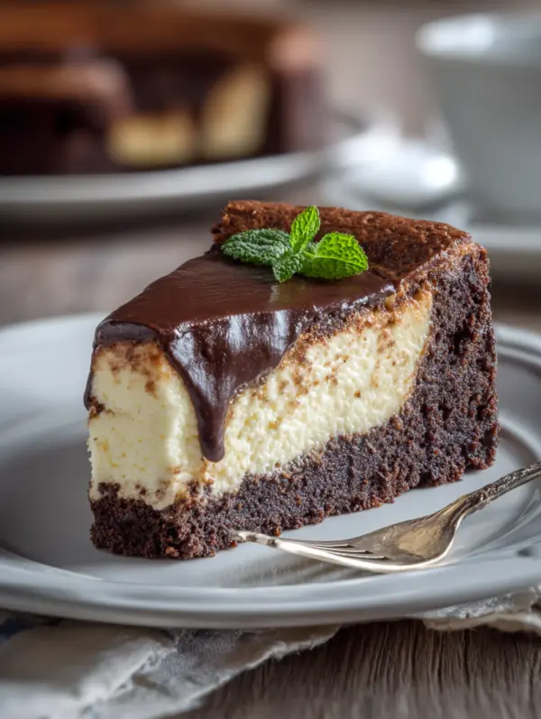 card recipe ingredients and instructions brownie cheesecake