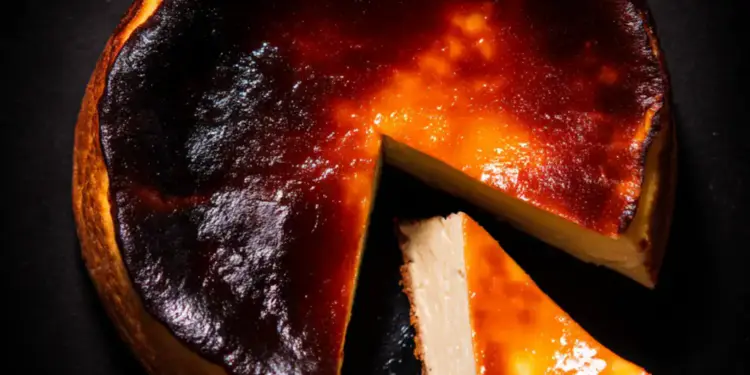 burnt Basque cheesecake