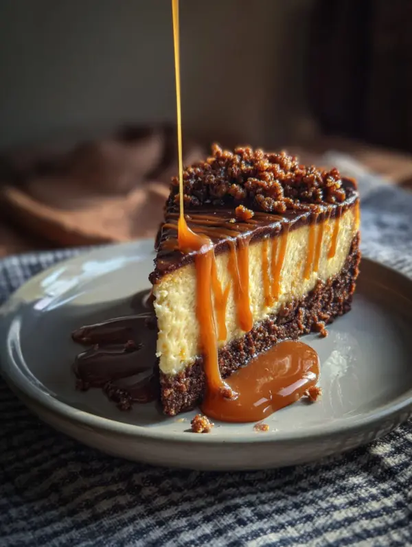 Why you'll love caramel brownie cheesecake