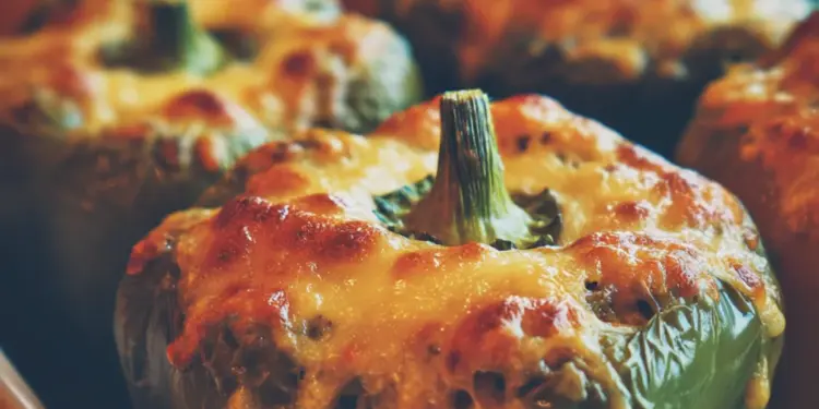 cheesy stuffed bell peppers