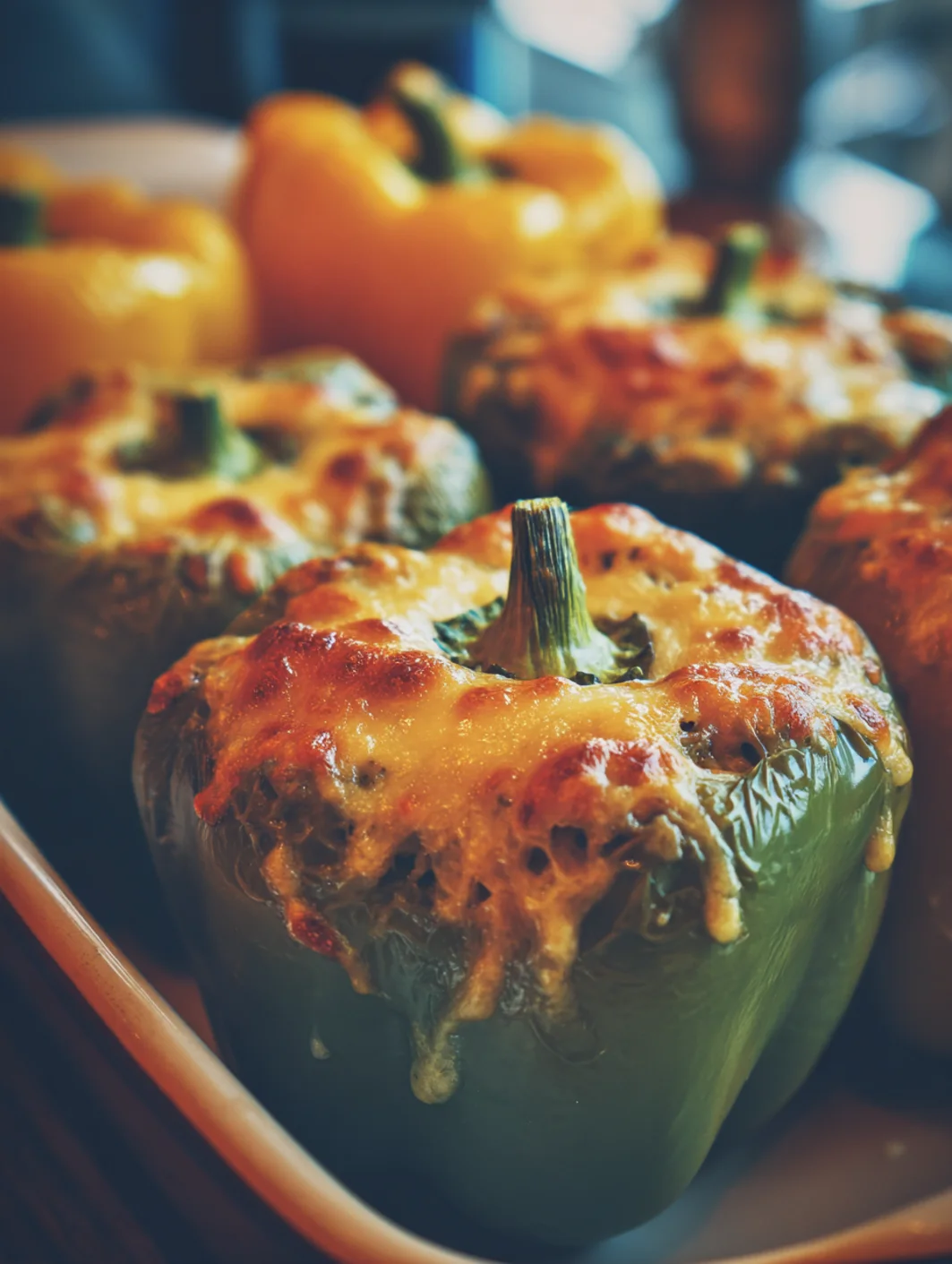 Cheesy Stuffed Bell Peppers – Classic Easy Dinner Recipe