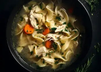 chicken noodle soup from scratch
