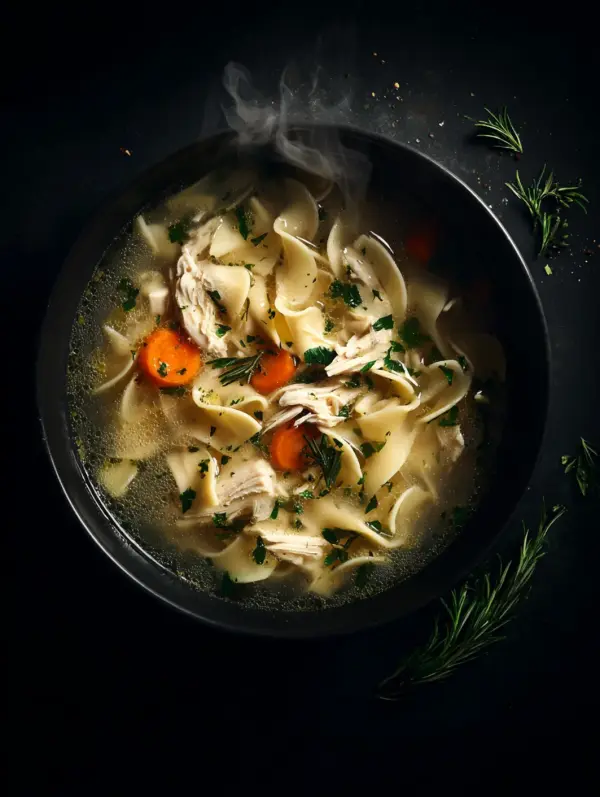 Chicken Noodle Soup from Scratch
