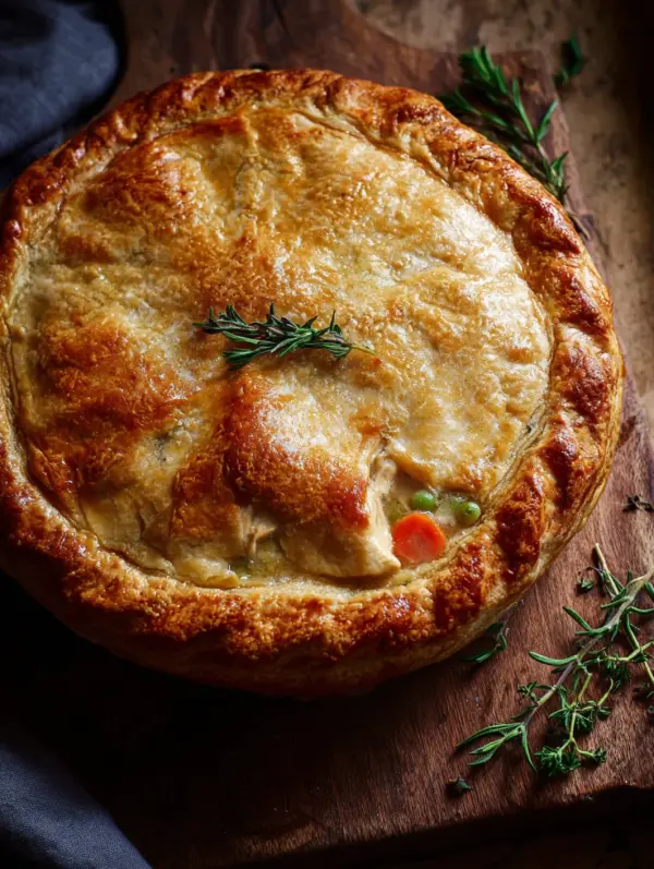 Why you'll love chicken pot pie with flaky crust