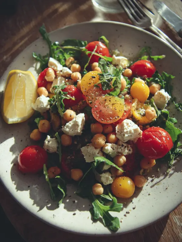 Why you'll love chickpea and feta Mediterranean salad