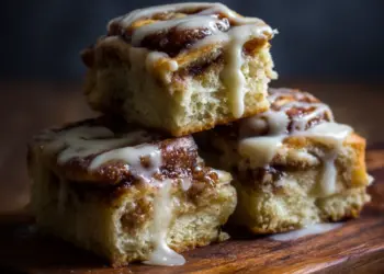 cinnamon roll bliss bars