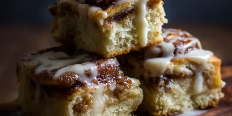 cinnamon roll bliss bars