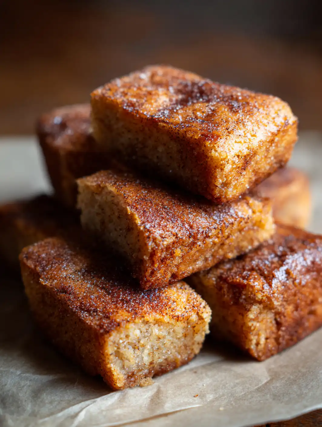 card recipe ingredients and instructions cinnamon sugar blondies