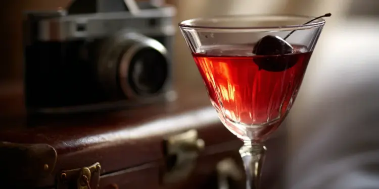 classic cosmopolitan cocktail