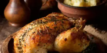 classic easter sunday roast chicken