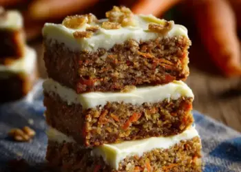 cream cheese bars carrot cake