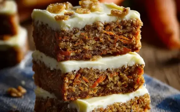 cream cheese bars carrot cake