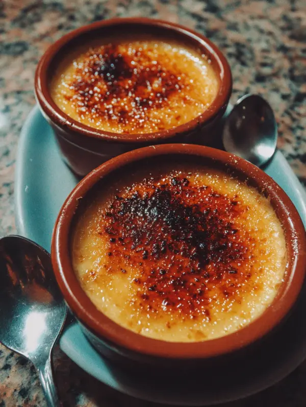 Creme Brulee – Classic French Vanilla Custard Dessert