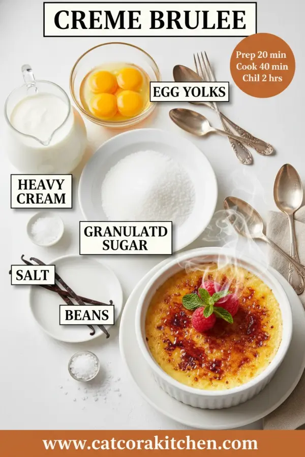 Creme brulee ingredients