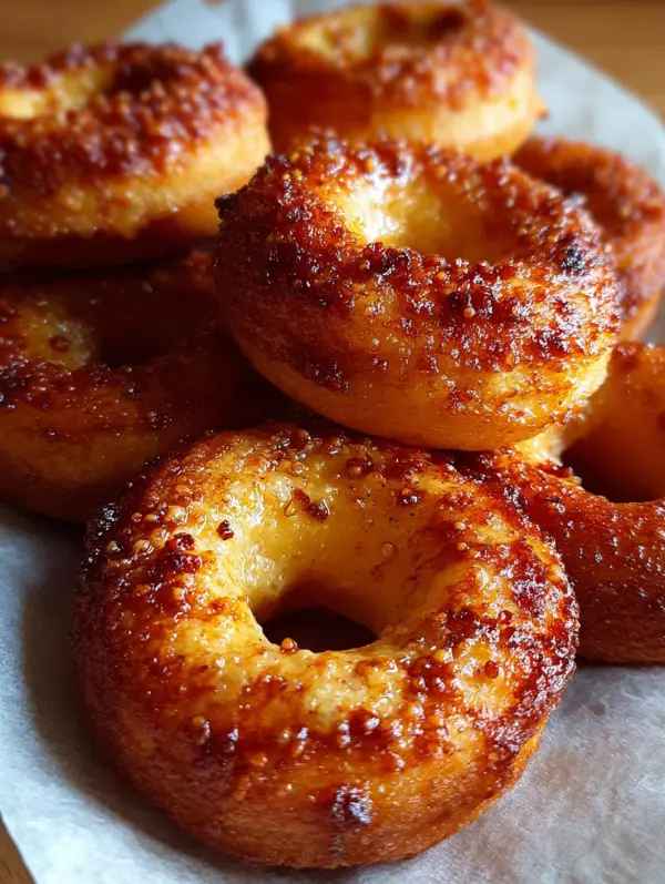 Creme Brulee Donuts – Custard-Filled Donuts with Burnt Sugar Top