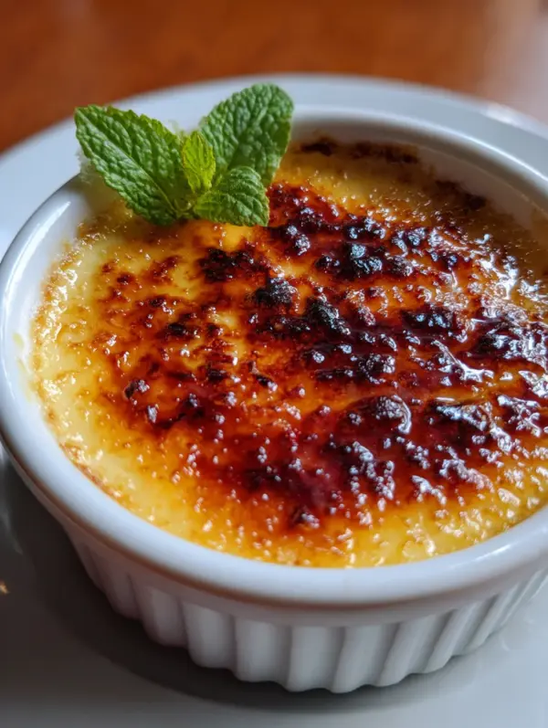 card recipe ingredients and instructions creme brulee