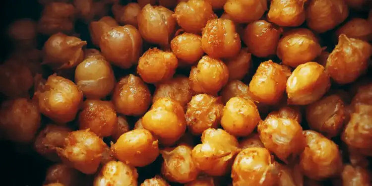crispy air fryer chickpeas