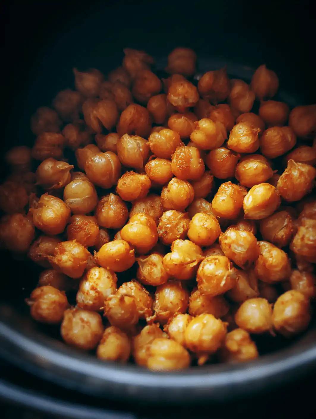 Crispy Air Fryer Chickpeas