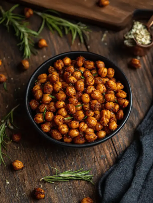 card recipe ingredients and instructions crispy air fryer chickpeas